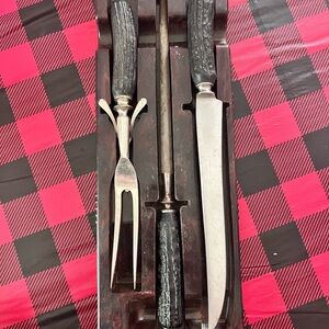 Bakelite Carving Set Bakelite Handle Case